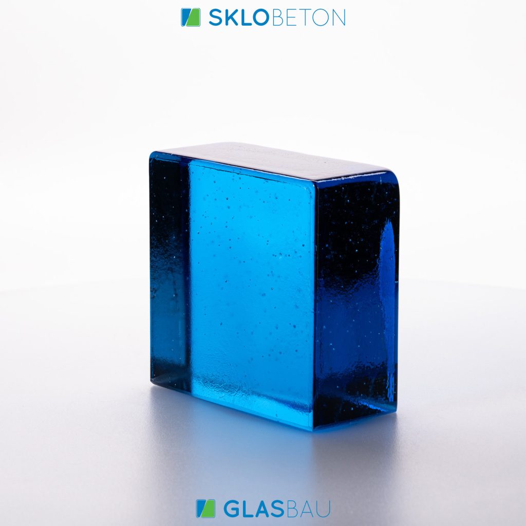 Blu Vetropieno Quadrato