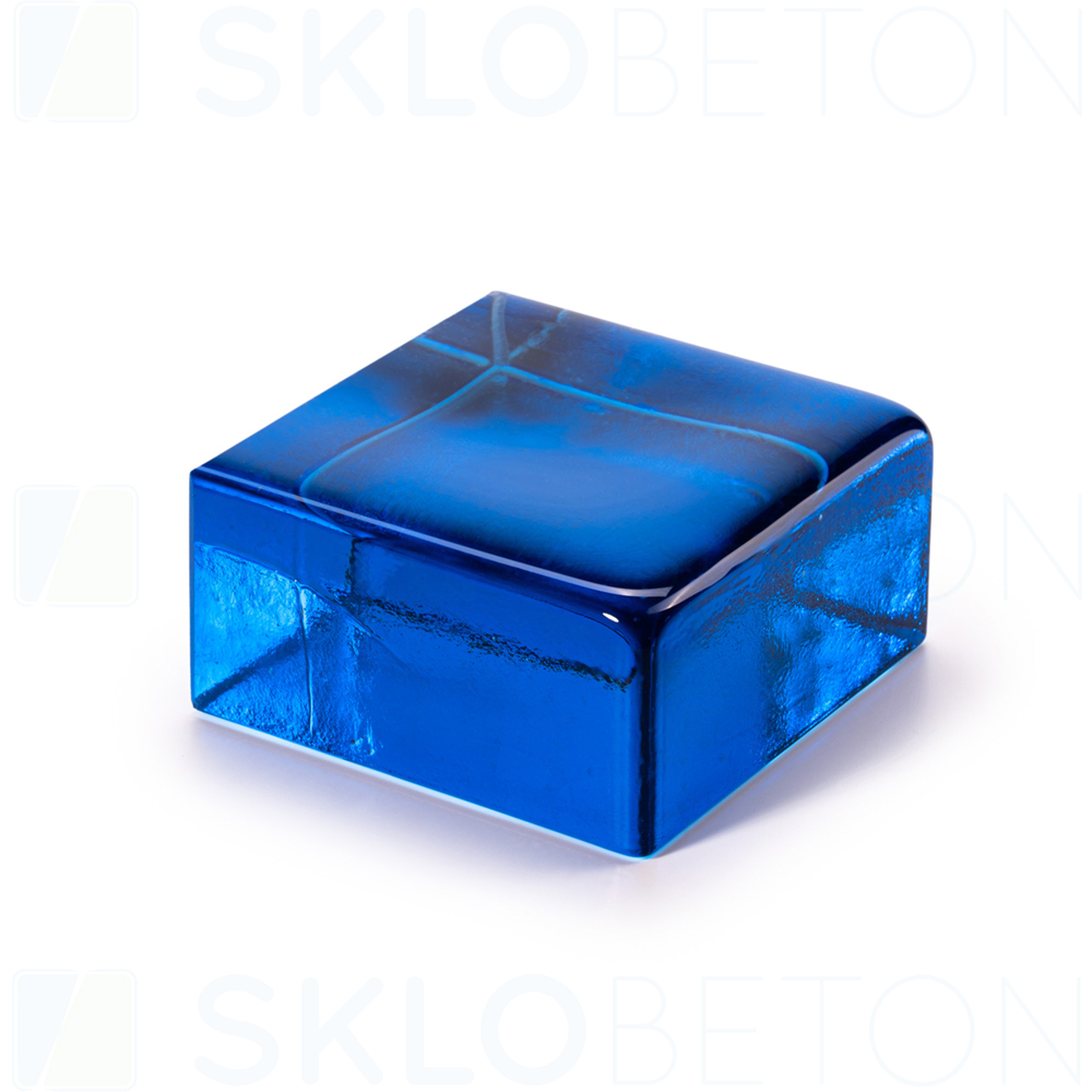 Blu Vetropieno Quadrato